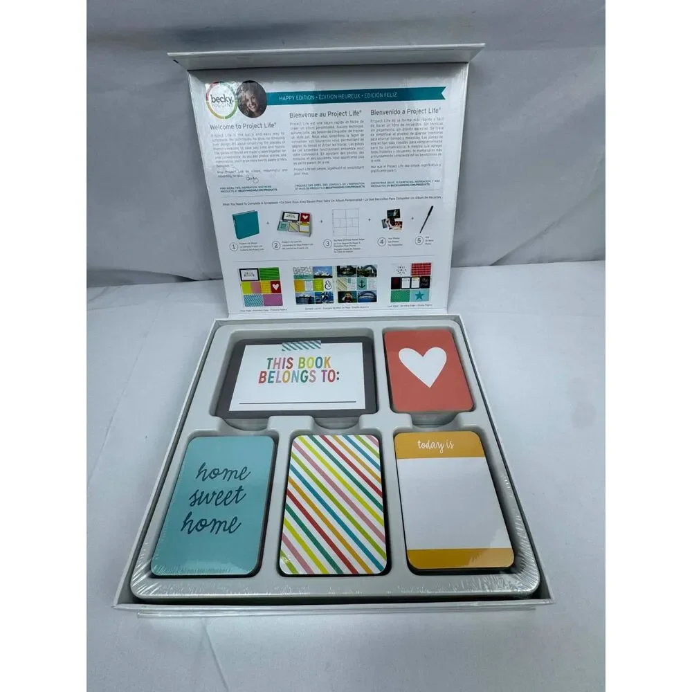 Becky Higgins Project Life Happy Edition Core Kit Scrapbooking 616 Cards BNIB